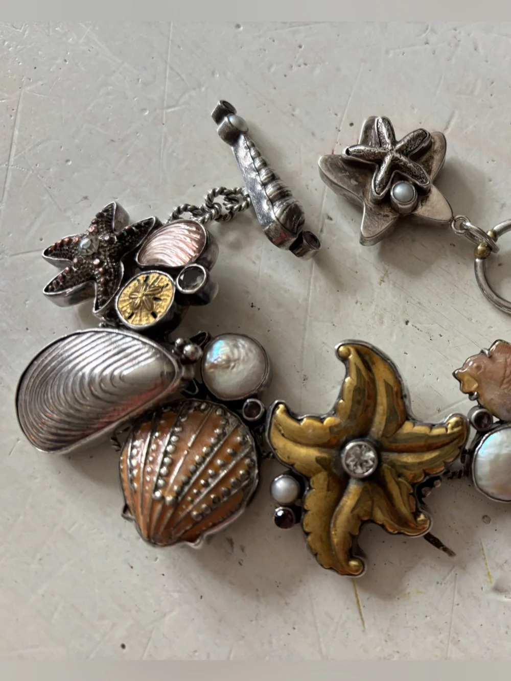 🐚 Shell Starfish Bracelet - Echo of the Dreamer 🐚